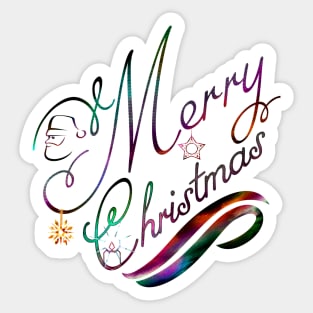 Merry Christmas Sticker